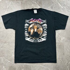 90s Vintage ZZ Top Shirt Mens XL Continental Safari Graphic Tour Tee Band